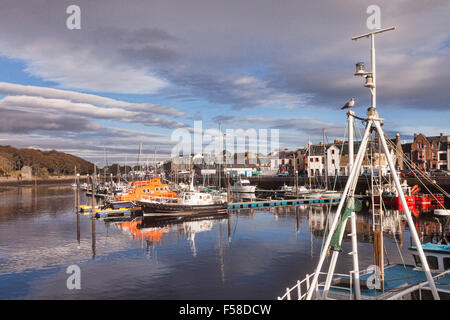 Port de Stornoway, Isle Of Lewis, Outer Hebrides, Highlands, Scotland, UK Banque D'Images