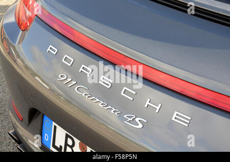 Porsche 911 Carrera 4S Banque D'Images