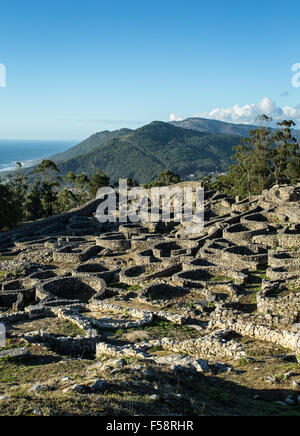 Santa Tecla, A Guarda, Galice Banque D'Images