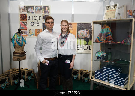 Londres, Angleterre, Royaume-Uni, le 30 Oct 2015 : BHOID stall exposition au salon de Londres à l'Alexandra Palace, Londres. Credit : Voir Li/Alamy Live News Banque D'Images