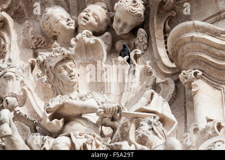 Basilica di San Martino, Martina Franca, Pouilles, Italie, Voyages Banque D'Images