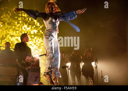 2015 candidat au Prix Mercure Florence Welch de Florence et la machine live Electric Picnic festival, 6 septembre 2015. Banque D'Images