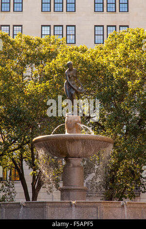 Pomona sur le roman Fontaine, Grand Army Plaza, à Manhattan, New York City, États-Unis d'Amérique. Banque D'Images