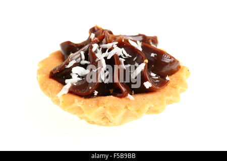 Mini Tarte au chocolat Banque D'Images