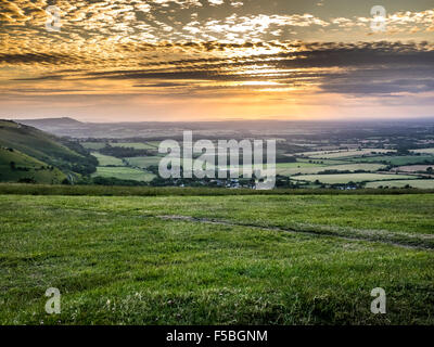 Devil's Dyke, Sussex, South Downs Way, Brighton Banque D'Images