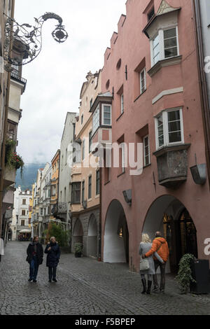 Grosse Lauben, ou via plus de Brixen Bressanone ou au Tyrol du Sud, Italie Banque D'Images