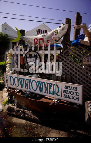 Bo's Fish Restaurant Wagon Key West, Floride, USA Banque D'Images