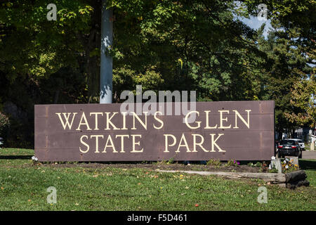 Watkins Glen State Park, New York, USA Banque D'Images