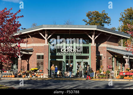 Coop, magasin d'alimentation, Liban, New Hampshire, USA Banque D'Images