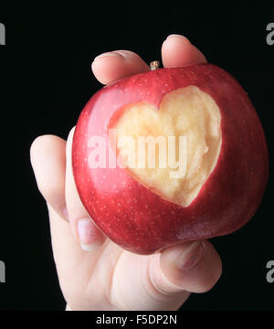 pomme d’amour Banque D'Images