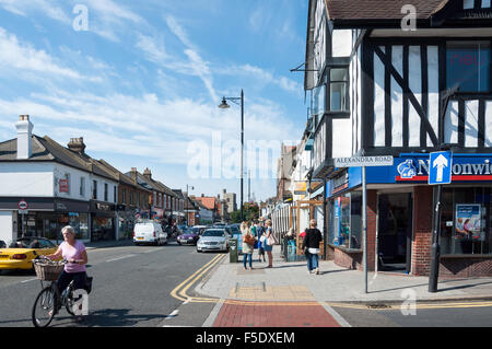 Broadway, Leigh-on-Sea, Essex, Angleterre, Royaume-Uni Banque D'Images