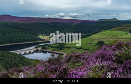 Ladybower Reservoir, Peak District, Derbyshire, Royaume-Uni Banque D'Images