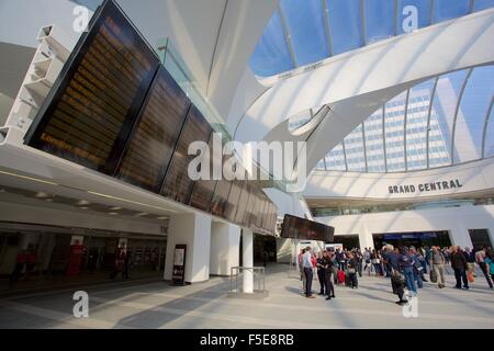 La gare Grand Central, la gare de Birmingham New Street, Birmingham, West Midlands, Angleterre, Royaume-Uni, Europe Banque D'Images