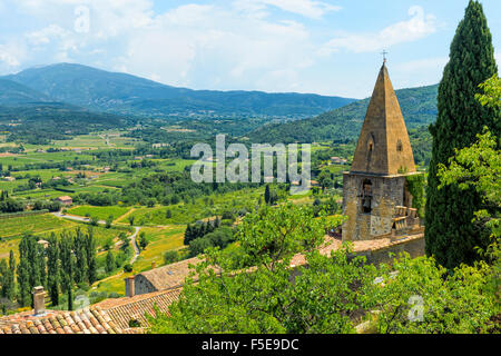 Crestet village, Vaucluse, Provence Alpes Cote d'Azur, France, Europe Banque D'Images