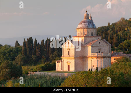 Église de San Biagio, Montepulciano, Province de Sienne, Toscane, Italie, Europe Banque D'Images