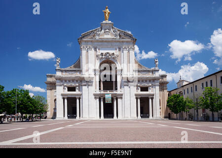 Basilique de Santa Maria degli Angeli, Assise, Pérouse, Ombrie, Italie, Europe Banque D'Images