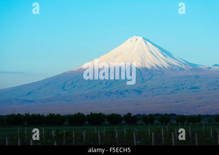 Moindre Ararat, NT 3925m, près du Mont Ararat en Turquie photographié d'Arménie, Caucase, Asie centrale, Asie Banque D'Images