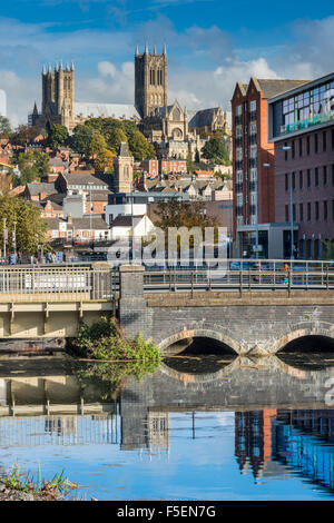 Ville de Lincoln Banque D'Images