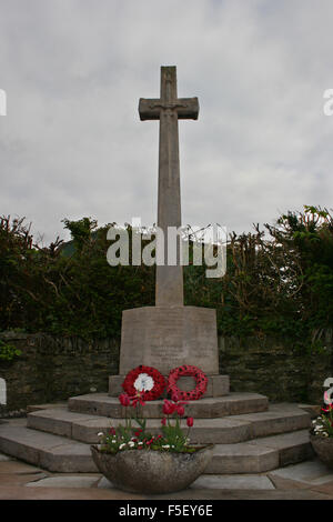 Mémorial de la Première Guerre mondiale, Luss, Loch Lomond, Ecosse, Royaume-Uni Banque D'Images