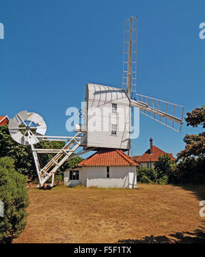 Aldeburgh, dans le Suffolk, l'éolienne, Banque D'Images