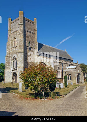 Orford, Suffolk, St Bartholomew Church, Banque D'Images