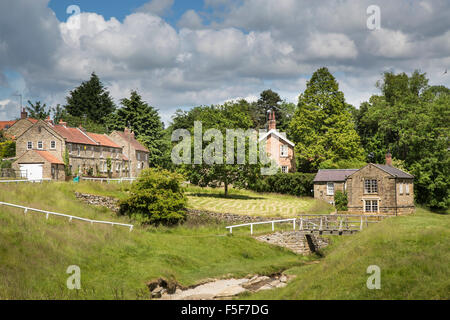 Hutton le Hole Village, North Yorkshire au North York Moors National Park Banque D'Images