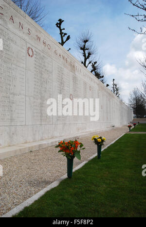 Cimetière militaire américain et memorial Margraten près de Maastricht, Pays-Bas Banque D'Images