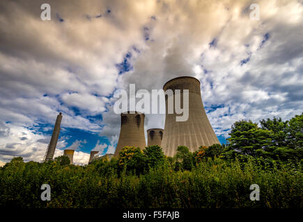 La station de West Burton Banque D'Images