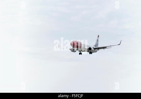 -Avions Boeing 737-8JP-, -de (norvégien Helge Ingstad livery)- airline Banque D'Images