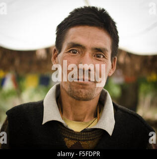 L'Inde, l'homme ladakhis local Banque D'Images