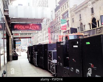 Une séance de photos pour la pièce de Broadway 'Fool for Love' au Manhattan Theatre Club dispose d''atmosphère : où : New York, United States Quand : 02 Oct 2015 Banque D'Images