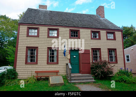 Construit en 1787, Maison Cossit est l'une des plus anciennes maisons survivant à Sydney, Cap-Breton, Nouvelle-Écosse, Canada Banque D'Images