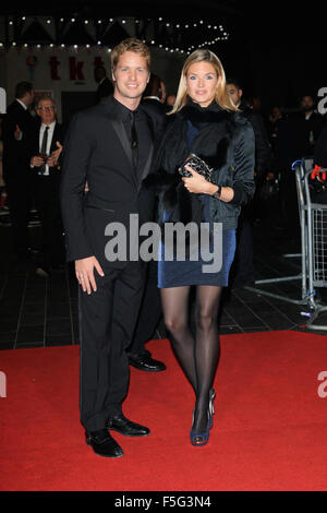 Londres, Royaume-Uni, le 18 Oct 2015 : Sam Branson et Isabella Calthorpe assister à la Steve Jobs premiere et la soirée de clôture, 59e gala BFI London Film Festival, à l'Odeon Leicester Square à Londres. Banque D'Images