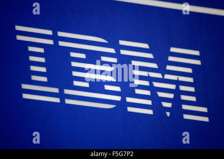 Markenname : 'ibm', Berlin. Banque D'Images