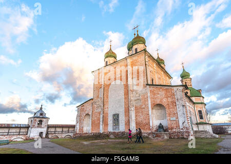 Pereslavl-zalesski, Russie - Novembre 03, 2015 : Monastère Goritsky de Dormition, Cathédrale de la Dormition de la Theotokos. Banque D'Images