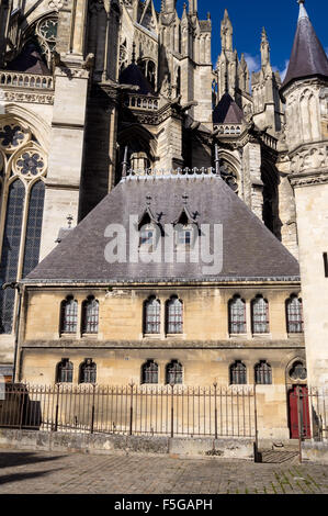 Cathédrale Notre-Dame, Amiens, Somme, Picardie, France Banque D'Images