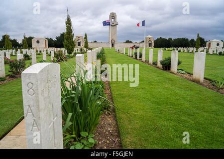 Mémorial national australien pour les morts de la Grande Guerre, Amiens, Somme, Picardie, France Banque D'Images