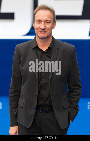 La première mondiale de "Legend" tenue à l'Odeon Leicester Square - Arrivées avec : David Thewlis Où : London, Royaume-Uni Quand : 03 Oct 2015 Banque D'Images