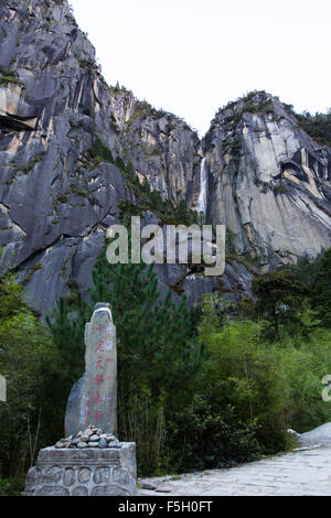 Kadinggou scenic spot au Tibet, Chine Banque D'Images