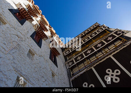 Palais du Potala au Tibet, Chine Banque D'Images