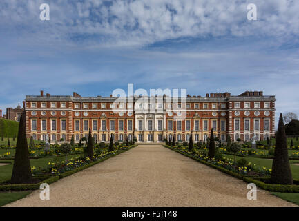 Le jardin privé, Hampton Court Palace, Richimond upon Thames, Surrey, UK Banque D'Images