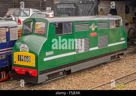 Le chemin de fer miniature Hastings East Sussex UK Banque D'Images