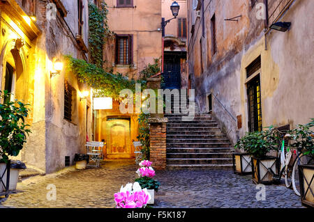 Via di San Simone, Rome Italie Banque D'Images