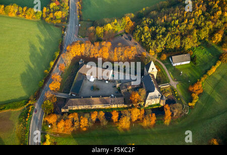 Kemnade maison avec hôtel particulier à la Ruhr, Hattingen, la Ruhr, Rhénanie du Nord-Westphalie, Allemagne, Banque D'Images