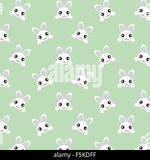 motif de lapin Illustration de Vecteur