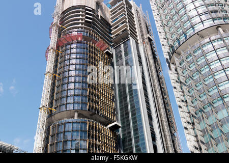 Les travaux de construction et de développement du Sud à Barangaroo où lendlease sont immeuble bureau et résidentiel,Sydney, Australie Banque D'Images