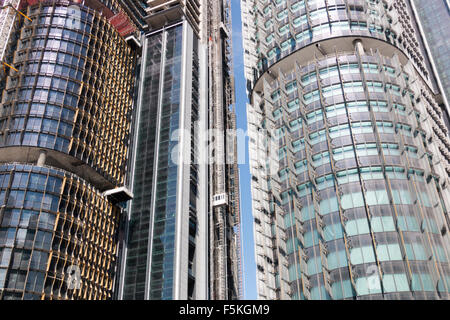 Les travaux de construction et de développement du Sud à Barangaroo où lendlease sont immeuble bureau et résidentiel,Sydney, Australie Banque D'Images