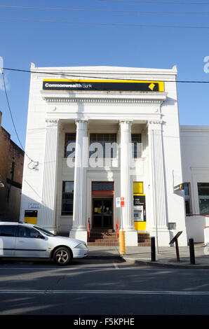 Édifice de la Banque du Commonwealth, dans le Nord de Murwillumbah, New South Wales, Australie Banque D'Images