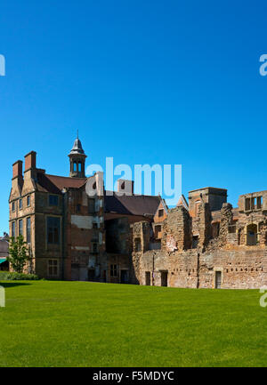 La chambre à Rufford Abbey près de Ollerton dans Nottinghamshire England UK dans les motifs de Rufford Country Park Banque D'Images