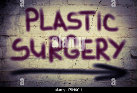 Concept de chirurgie plastique Banque D'Images